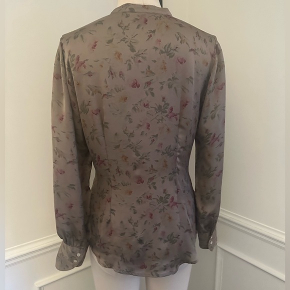 Ralph Lauren silk ruffle blouse - Picture 3 of 6